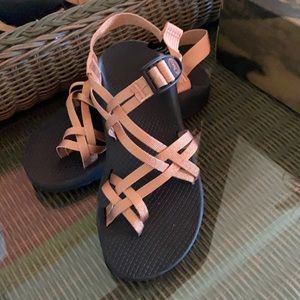 Chaco Metallic Rose Zcloud Sandal